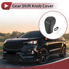Ford Edge (2011-2014) Black Faux Leather Car Gear Shift Knob Cover