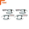 Isuzu D-Max Chrome Red Door Handle Insert Trim (2020-2022)