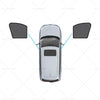 Volvo XC90 Magnetic Mesh Sun Blind Shades (2015-2023)
