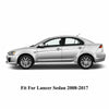Mitsubishi Lancer Sedan 6 x Black Pillar Post Trim Set (2008-2017)