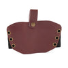 Motorcycle Gear Pedal - Wine Red Leather Shifter Cover Boot