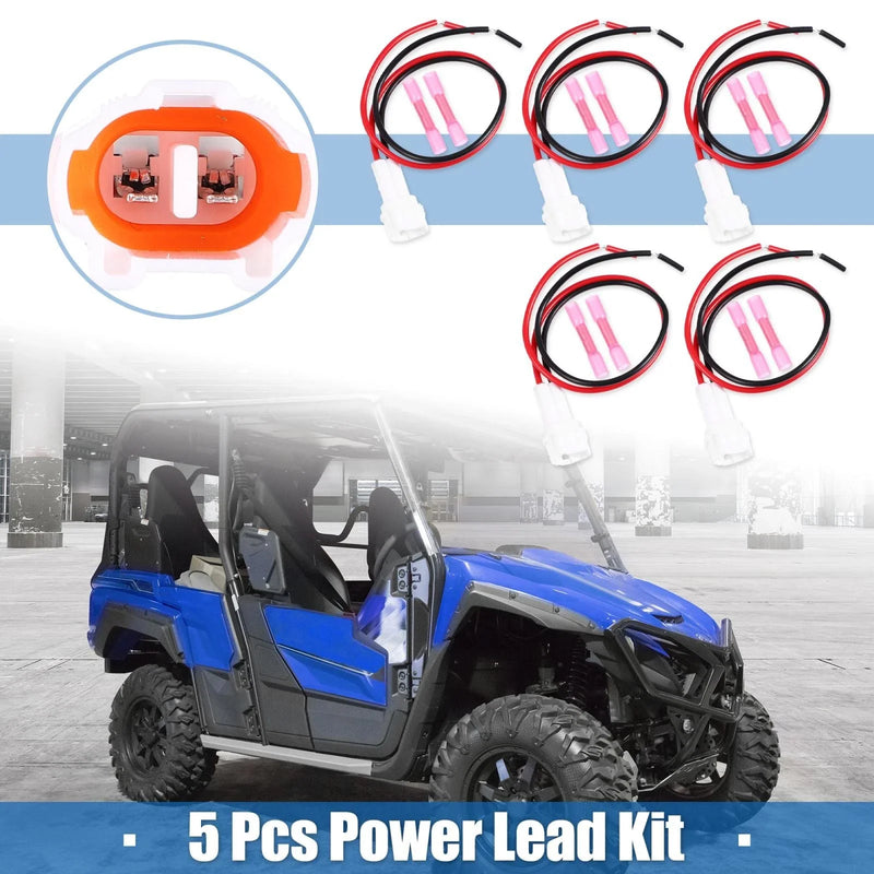 Yamaha Wolverine RMAX2 RMAX4 X2 X4 5pcs Power Lead Kit