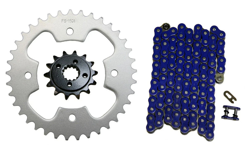 Predator 500 Blue 520x94 O-Ring Drive Chain 14/37 Sprockets (2003–2004)