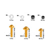 Make Model 158pcs Universal Windscreen Bolts Bodywork Screws Gold Tone