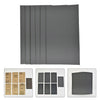 600 / 800 / 1000 / 1200 / 1500 / 2000 / 2500 70pcs Sandpaper Wet / Dry 35 1/2