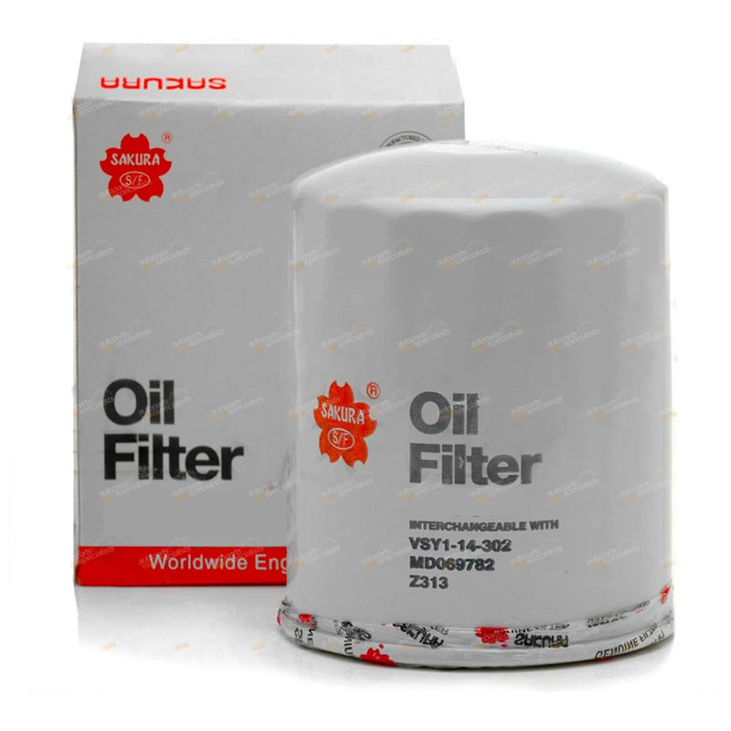 Engine Oil Filter Ford Courier PD 2.5L 4cyl (1996-1999)