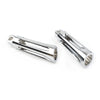 Harley Touring Sportster Dyna Softail CNC Chrome Foot Pegs