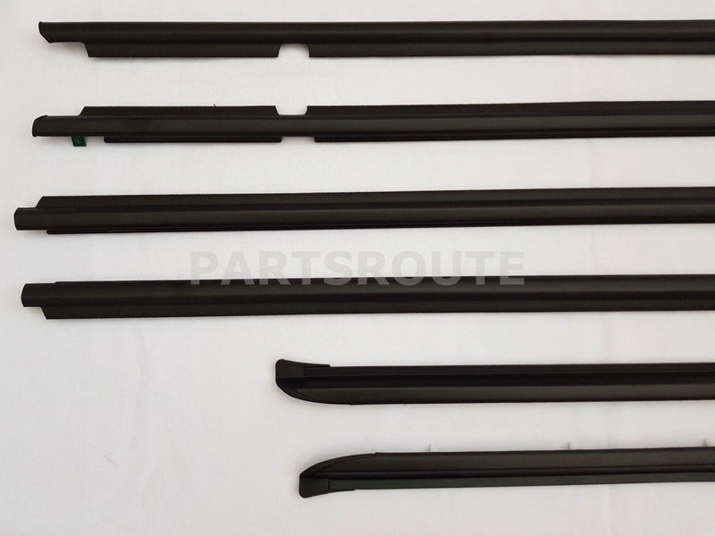 Toyota Prado GX470 Quarter & Door Belt Moulding Matte Black (2003–2009)