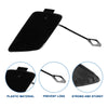 Mercedes-Benz SLK W172 (2004-2011) Black Front Bumper Tow Hook Cover