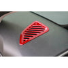 Toyota Corolla Red Dashboard Air Outlet Vent Cover Trim (2019-2021)