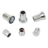 Valve Stem Hex Cap+Sleeve Cover Chrome Car Truck Tire Wheel Tyre