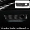 Dodge Challenger Carbon Fiber Glove Box Handle Panel Cover Trim (2008-2014)