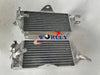 Kawasaki KX125 KX250 Aluminum Radiator & Hose (1990-1993)