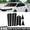Nissan Altima 8 Pcs Car Door Cover Trim Pillar Stickers (2013-2018)