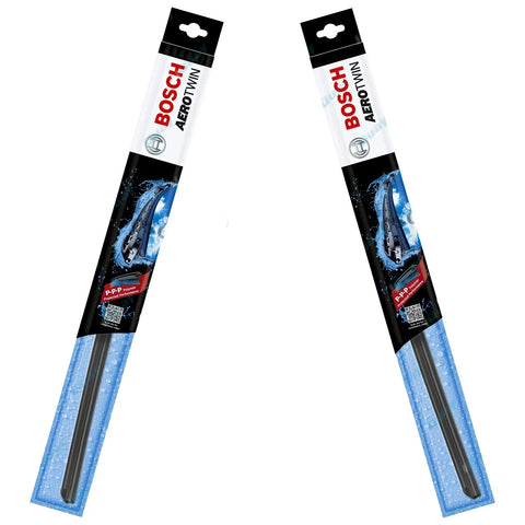 Nissan Navara D22 1997~2016 Front Pair Bosch Aerotwin Wiper Blades Set
