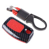 Ford Focus Mondeo Carbon Fibre Style Key Shell Cover (2000-2023)