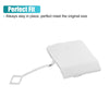 Mercedes Benz E-Class (2010-2016) White Rear Bumper Tow Hook Cap
