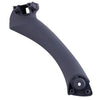 BMW E90 323i Black Rear Left Inner Door Handle Pull Cover (2006-2011)