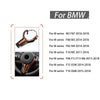 BMW M2 M3 M4 M6 Orange Carbon Fiber Steering Wheel Cover (2014-2023)