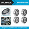 Chrome Steel 6202 4pcs 16x35x11mm Double Sealed Ball Bearings