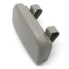 Auto Gray Car Sun Visor Sunglasses Storage Case (Fits Most Models)