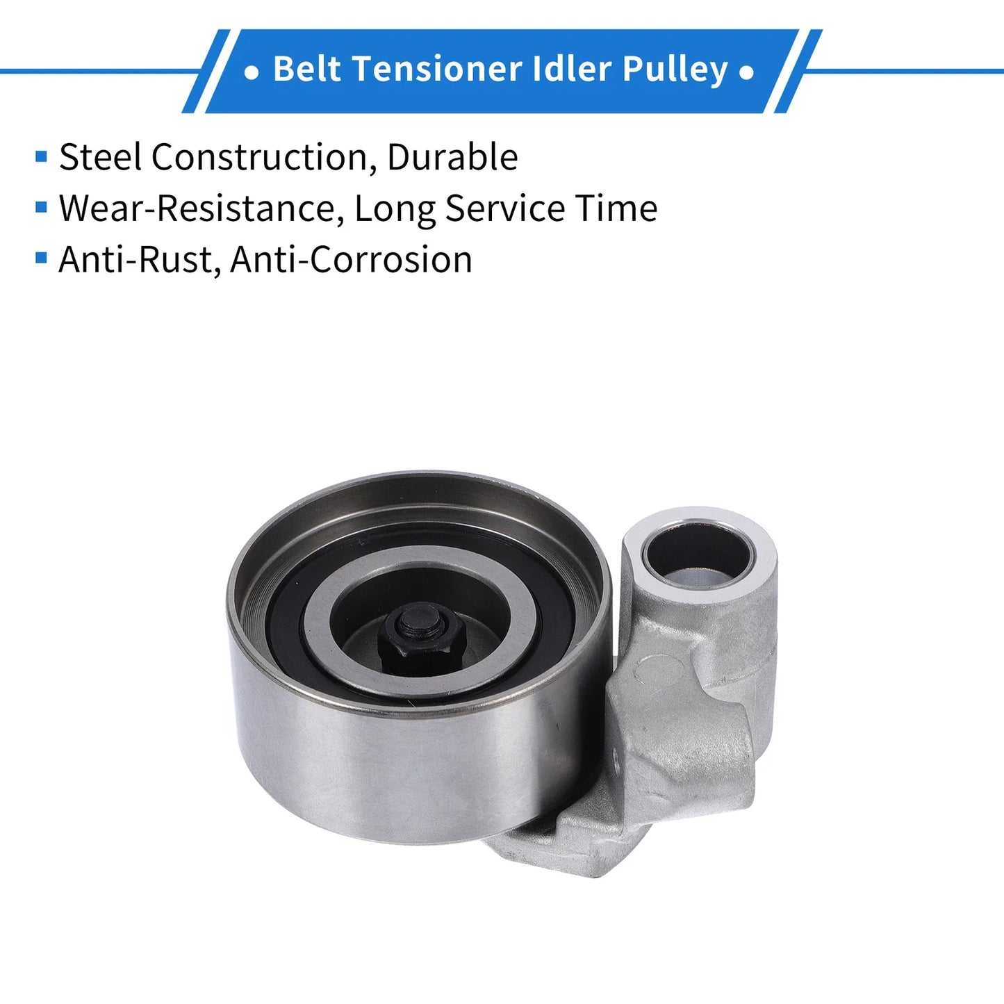 Drive Belt Idler Pulley for Toyota Hilux (2004-2018) 1 x Quality Replacement