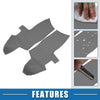 Hyundai Santa Fe (2006-2012) Gray Front Door Panel Armrest Covers