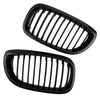 BMW 3 Series E46 Matte Black Front Kidney Grille (2003-2006)