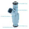 Dodge Durango Dakota 4.7L 8 Pcs Fuel Injectors Nozzle (2000-2004)