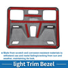 Ford Maverick (2022) Black Front Row Headlight Trim Bezel