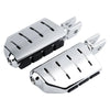 Harley Softail Street Bob 2x Footpegs Footrests Chrome Driver (2018-2025)