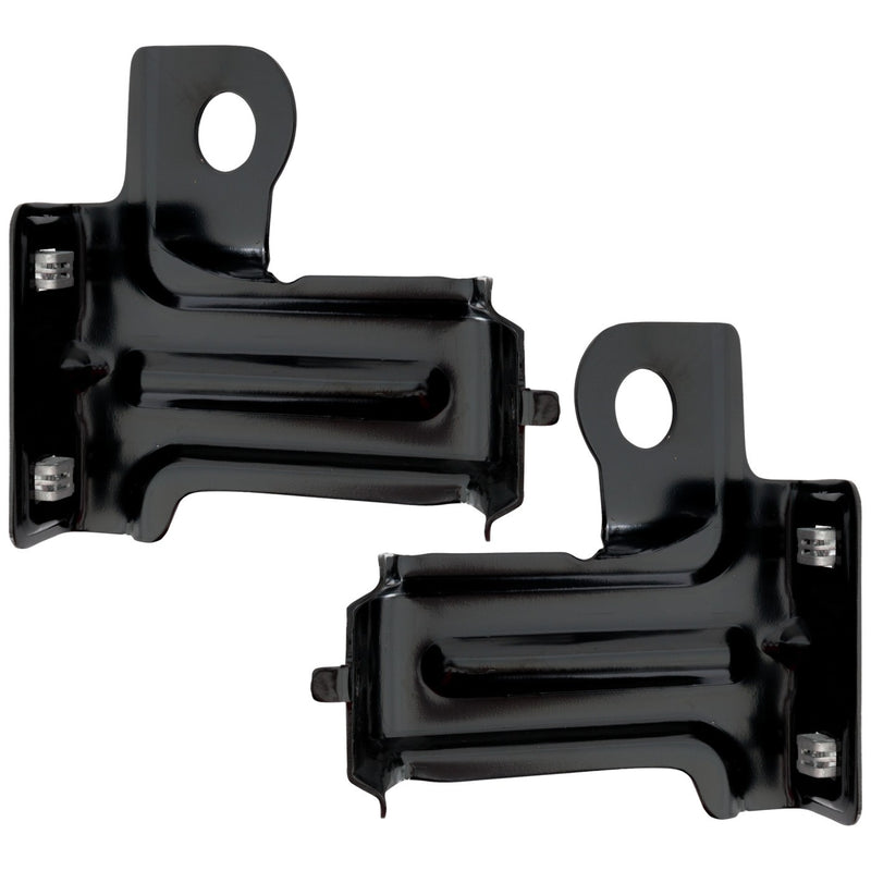 Pair Set of 2 Bumper Face Bar Retainers Brackets Braces
