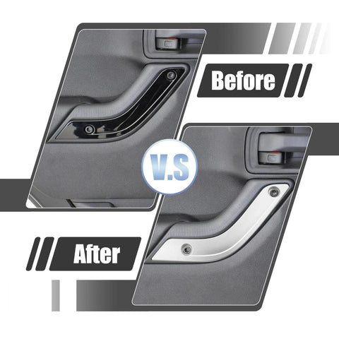 Jeep 2 x Door Handle Cover Trim (2018-2023)