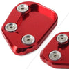 HONDA CBR250RR (2017-2018) Red Kickstand Side Stand Enlarger Plate