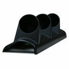 Car 52mm Bendable Black A-Pillar Pod 3 x Triple Gauge Holder