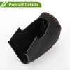 Mazda 3 Gear Shift Knob Cover 2014-2018 Pebbled Black Brown Faux Leather