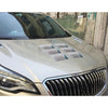 Universal Car Hood Vent Air Flow Intake Scoop Decal Sticker