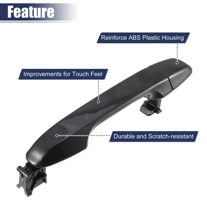 Toyota Camry Front Left Right Exterior Door Handles (2007-2011)