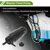 BMW E36 Windshield Washer Pump w/Grommet