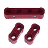 3 x Red Aluminum Engine Spark Plug Wire Separator Clamps