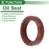 MM Oil Seal 26x35x7mm Seal Ring Rotary Shaft Seal FKM Rubber 5 Pcs