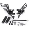 Suzuki GSXR1000 (2000-2004), GSXR600 / 750 (1996-2005) Black Rearsets Foot Pegs