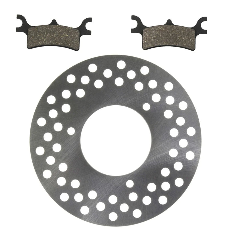 Polaris Scrambler 500 4x4 Rear Disc Brake Rotor & Pads (2005–2012)
