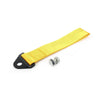 Universal Rear / Front Bumper - Yellow Racing Car Towing Strap Belt Hook