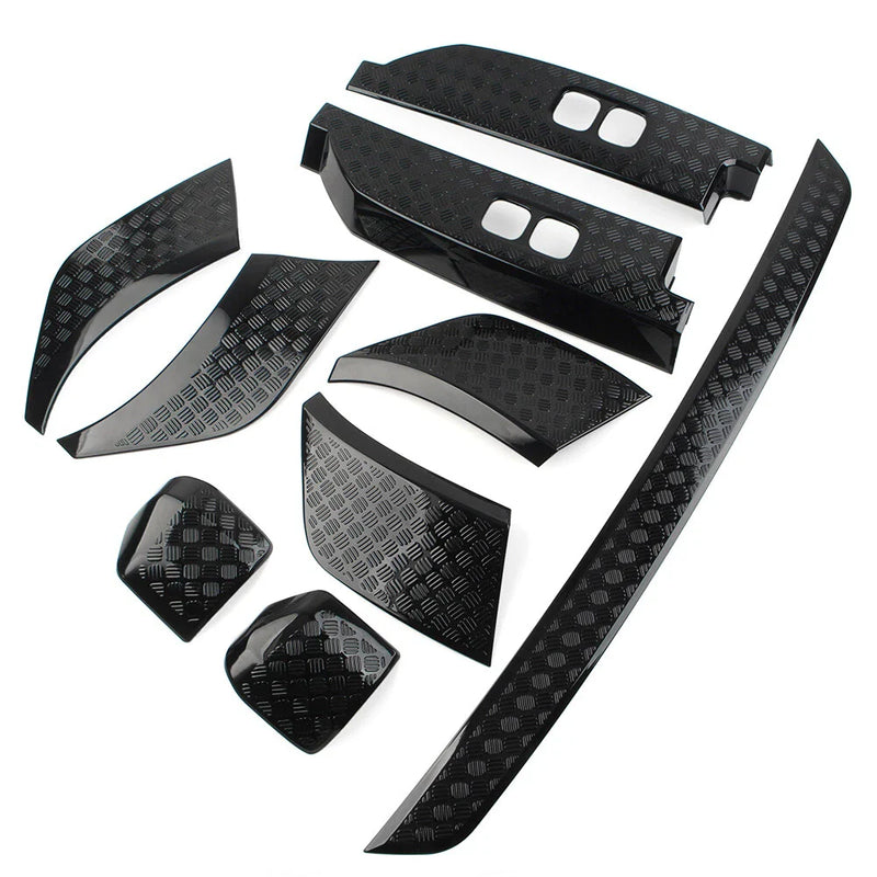 Land Rover Defender 90 110 9 Pcs Black Side Moulding Body Kits (20-23)