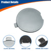 Mazda 6 (2014-2016) Silver Tone Front Tow Hook Cover
