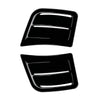 Subaru Impreza WRX STI Gloss Black Front Air Vent Covers (2008-2014)