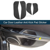 BMW X3 (2011 - 2013) Black 1 Set Car Door Leather Anti Kick Pad Sticker