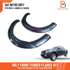 Ford Ranger T6 PX1 2012-2014 Front Fender Flares ( METRO GREY)