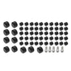 Harley Twin Cam Softail 61X Engine Topper Screw Bolt Cap Kit (2007-2017)
